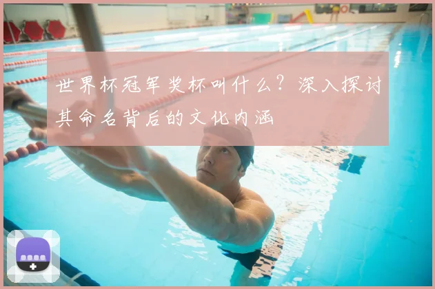 世界杯冠军奖杯叫什么?深入探讨其命名背后的文化内涵